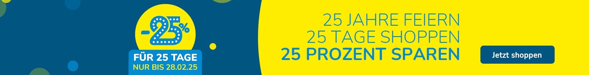 25 Jahre MediaShop - Feiern Sie mit uns!
