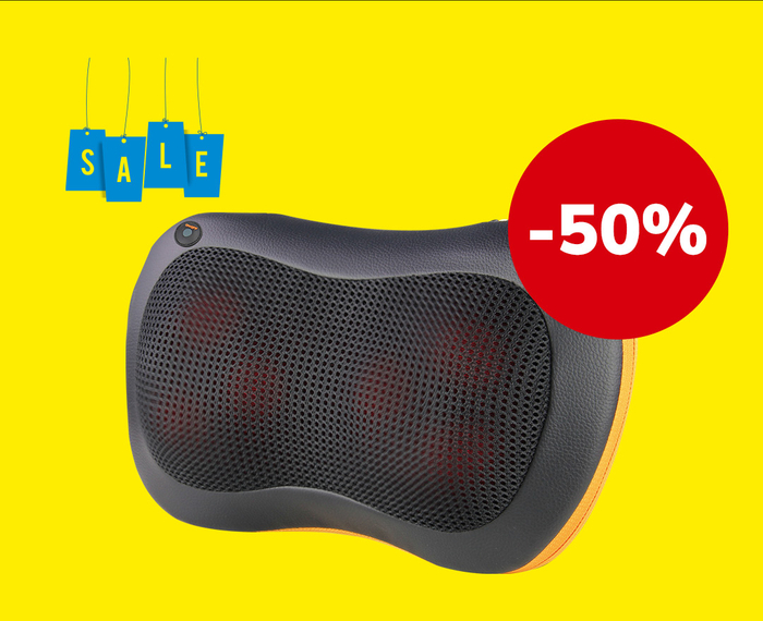-50% auf das Belena Shiatsyou Massagekissen