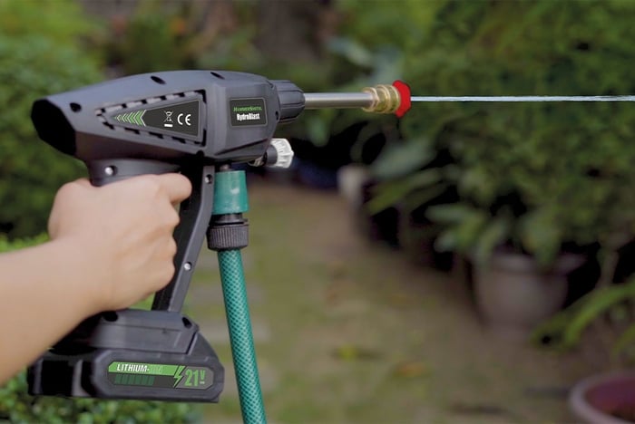 Hammersmith HydroBlast Akku Druckreiniger