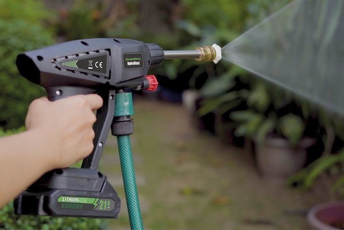 Hammersmith HydroBlast Akku Druckreiniger