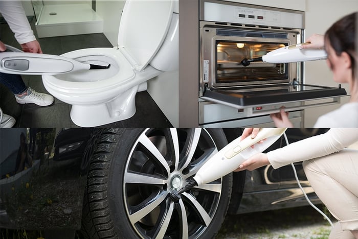 Livington Steam Twister als Handdampfreiniger
