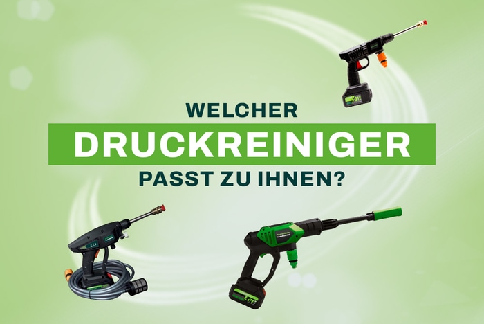 Welcher Druckreiniger passt zu Ihnen?