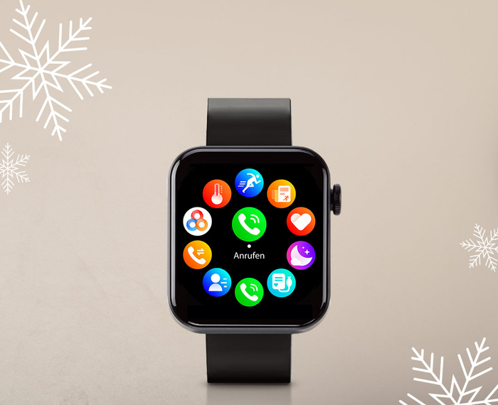 Kendox LifeTracker 2in1 Smartwatch & Fitnessuhr