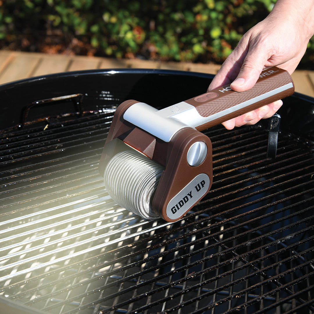 Horsepower GrillScrubber elektrische Grillbürste mit Akku 2600 mAh