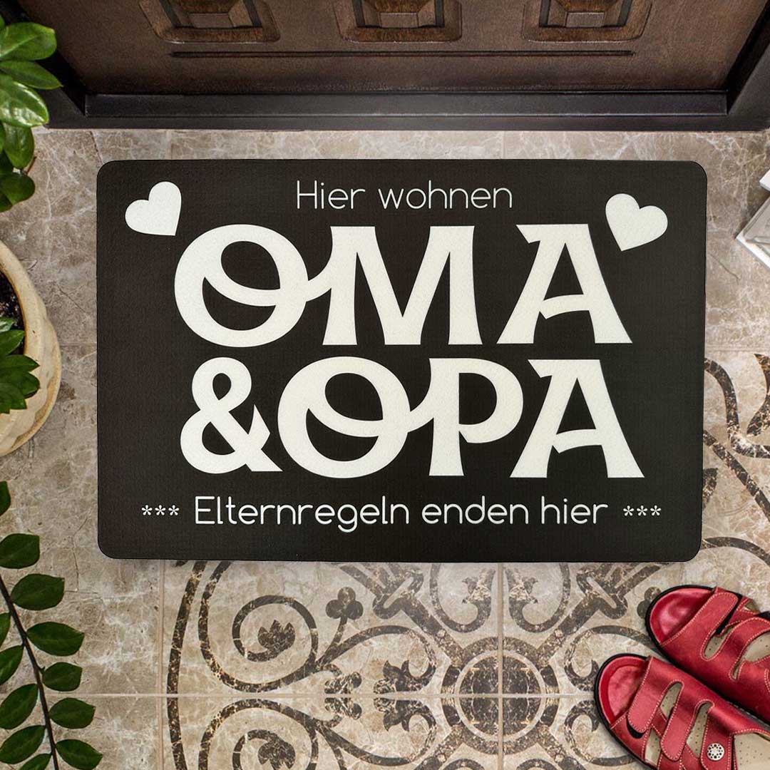 Fußmatte Oma & Opa