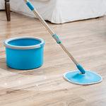 Livington Clean Water Spin Mop für streifenfreies Reinigen und hygienisch saubere Böden mit Frischwassersystem.