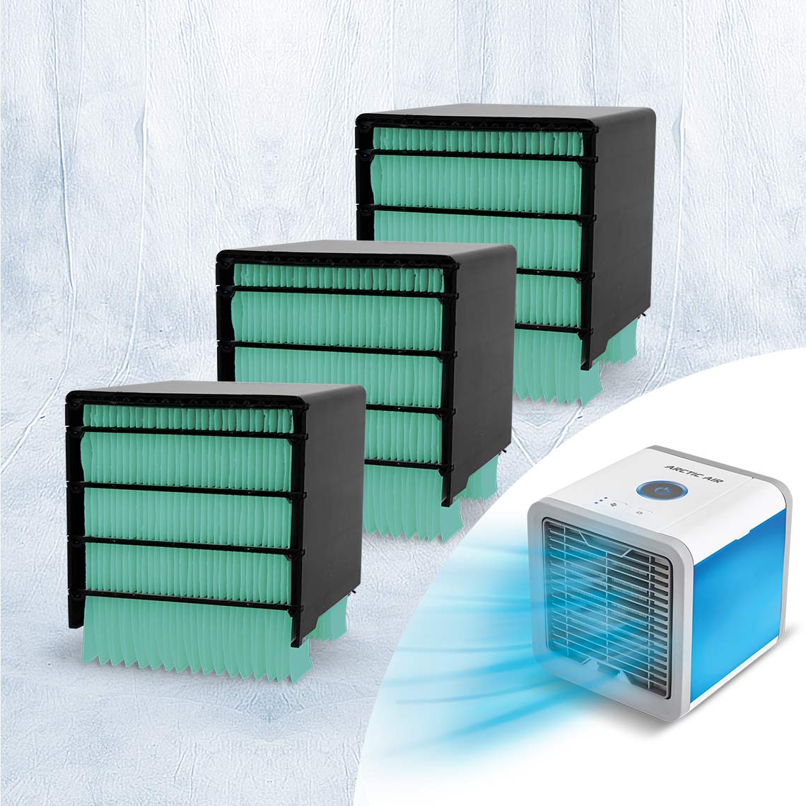 Livington Arctic Air Ersatzfilter 3er Set