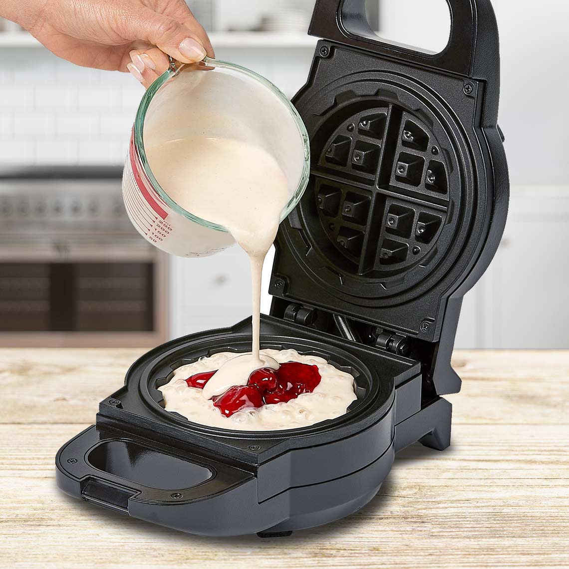 PowerXL Waffle Star Waffeleisen 18cm 2er Spar-Set inkl. Rezeptheft GRATIS