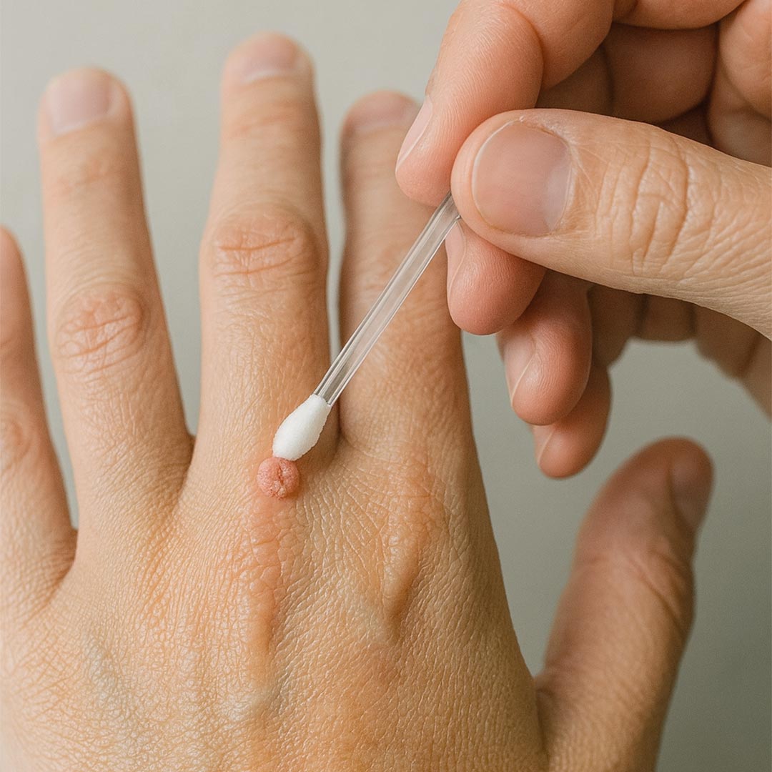 CLICswab Warzenmittel