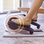 Fußtrainer mit Sandalen in Aktion – 46 % größerer Rotationsdurchmesser für mehr Bewegungsfreiheit