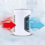Livington SmartChill saugt warme Luft an und gibt gekühlte Luft nach außen ab – effiziente Luftkühlung.