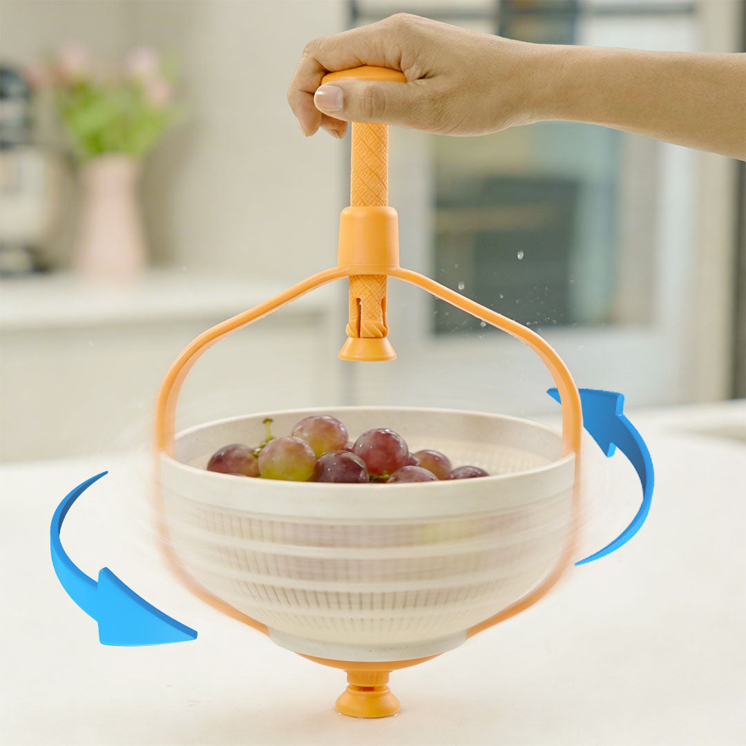 Livington SaladKing 2in1 Salatschleuder