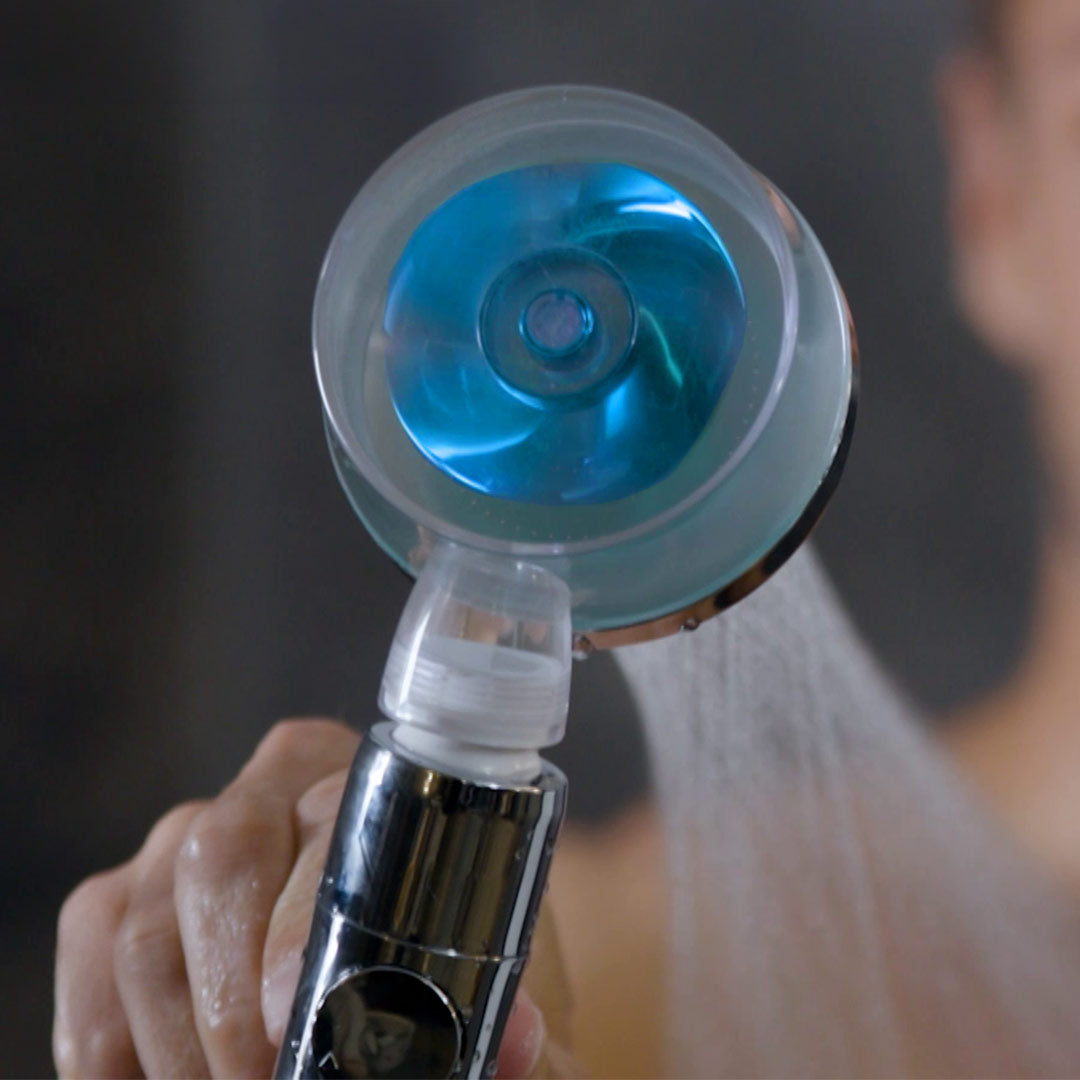 Aquadon EcoTornado wassersparender Duschkopf 1+1 GRATIS, Blau
