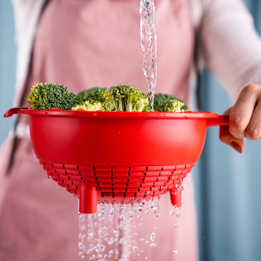 Tupperware Double Colander Abtropfsieb-Set 2tlg.