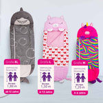 Happy Nappers Kinderschlafsack Einhor pink Medium – Mediashop
