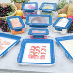 Vielseitige Frischhaltung mit Livington Flex & Fresh – perfekt für Obst, Gemüse, Fleisch und Snacks.