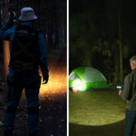 Helligkeits-Vergleich Taschenlampe mit Panta LightPatrol