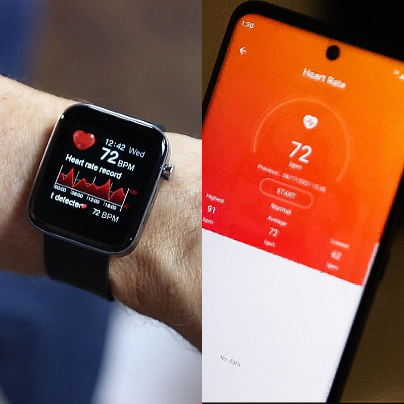 Kendox LifeTracker 2in1 Smartwatch & Fitnessuhr (B-Ware)