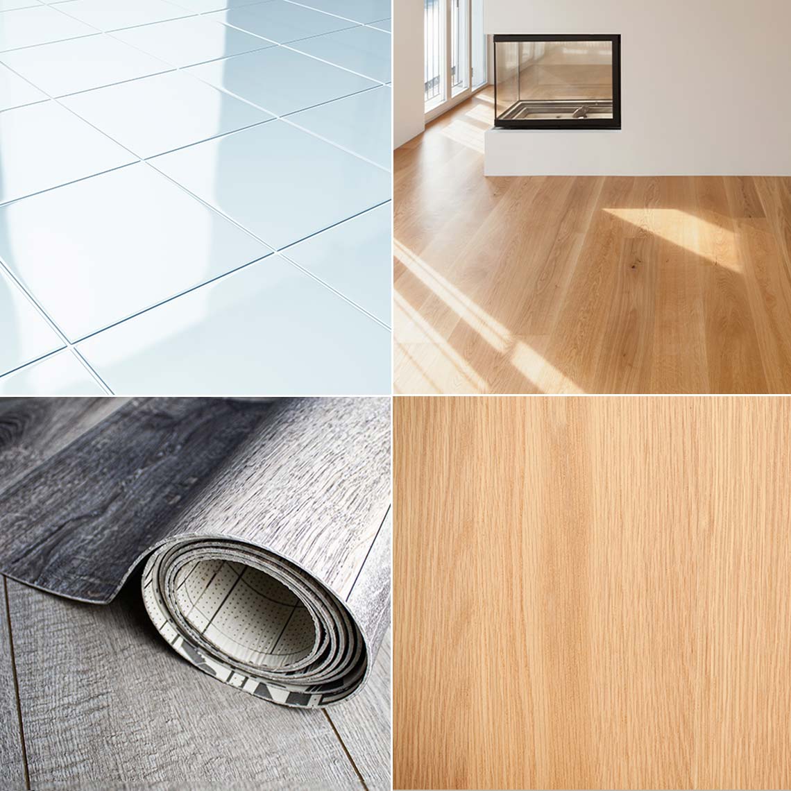 Livington Clean Water Spin Mop eignet sich für Fliesen, Parkett, Laminat und Vinylböden.