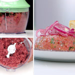 Livington MagiCut zerkleinert Fleisch zu feiner Masse – ideal für hausgemachtes Tatar und frische Fleischgerichte.