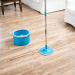 Livington Clean Water Spin Mop mit Eimer – ideal zur schonenden und hygienischen Bodenreinigung.