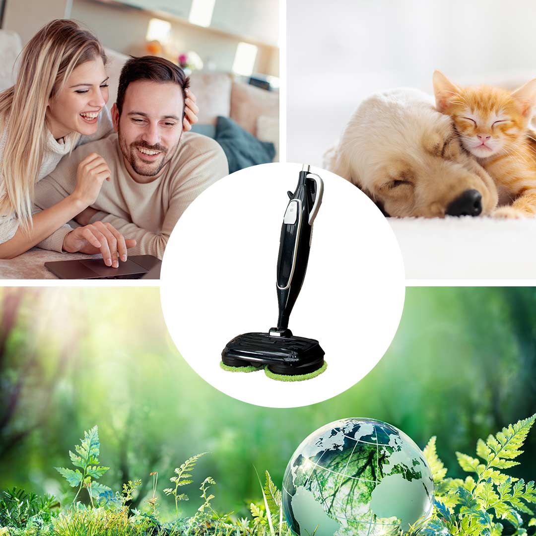 Livington Steam Twister – kraftvoller Dampf, sanft zu Haustieren, Menschen und Umwelt.