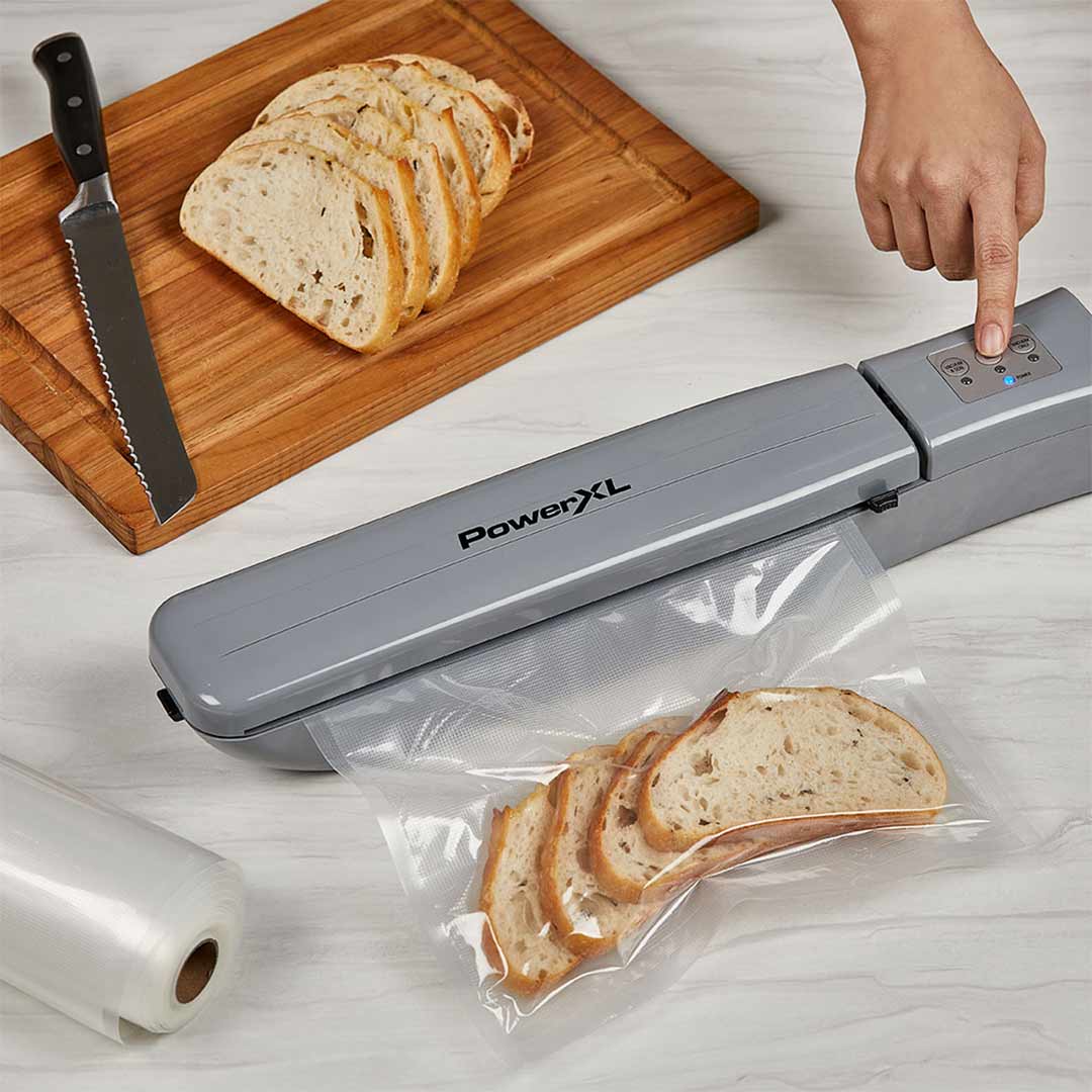 PowerXL Duo NutriSealer 6in1 Vakuumiergerät inkl. Folien & Beutel – Mediashop