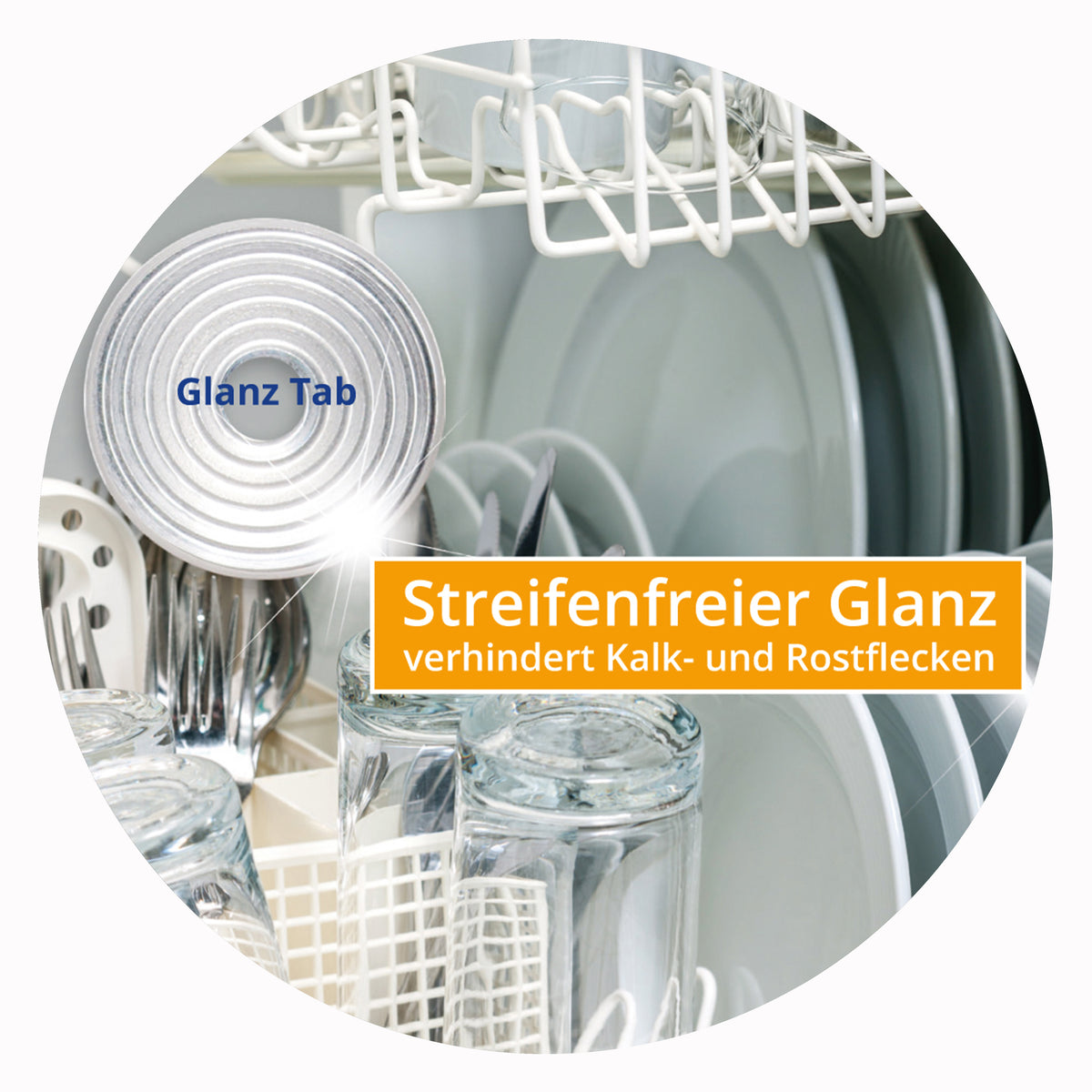 Spülmaschinen Glanztab, 6-er Set