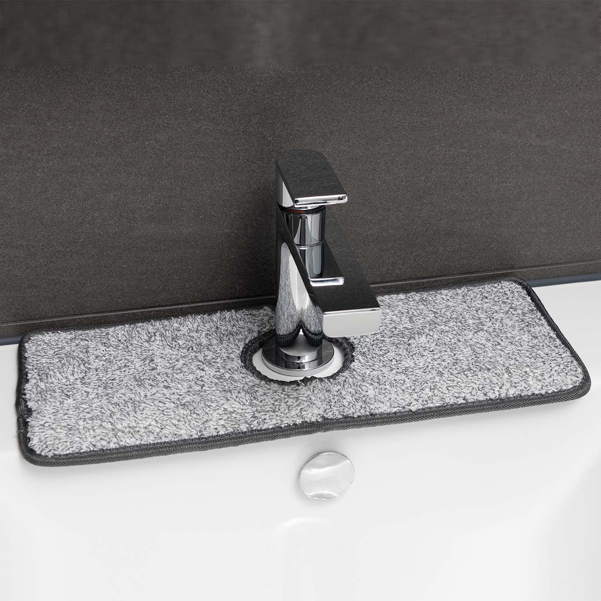 Wasserhahn-Spritzschutz Matte