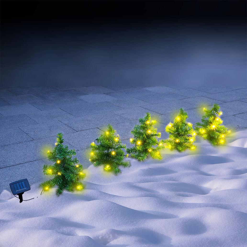Solar Zauberwald LED Deko-Bäumchen
