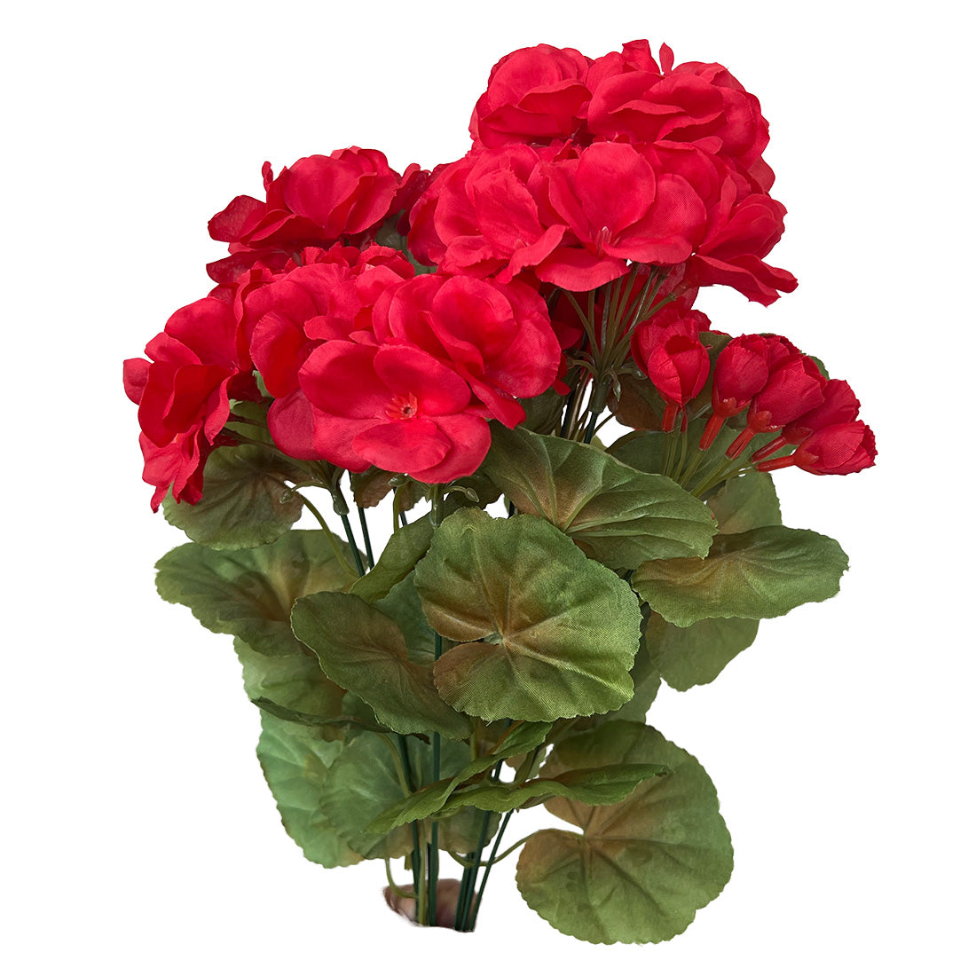 Geranien Kunstblumen 3er-Set