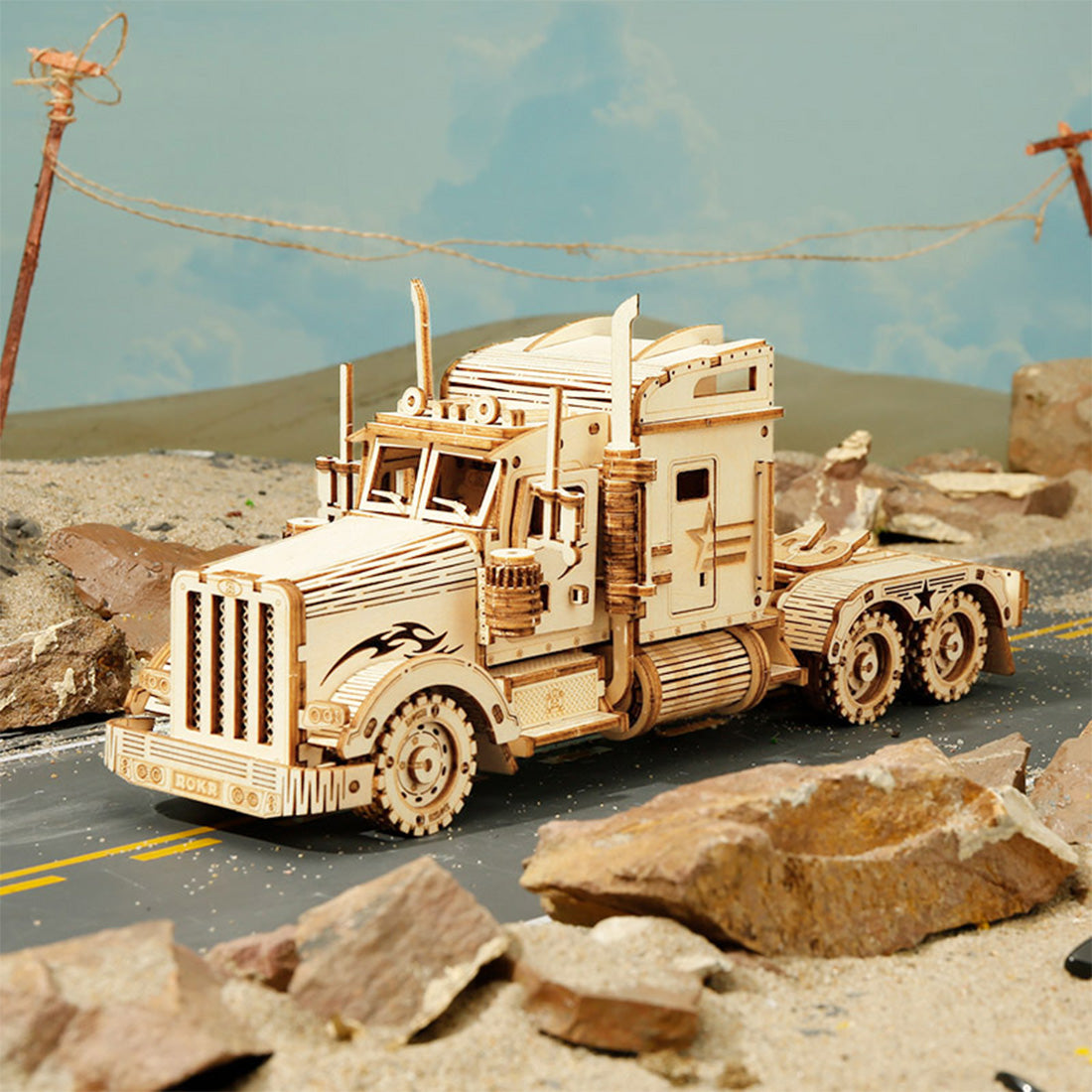 3D Puzzle Truck