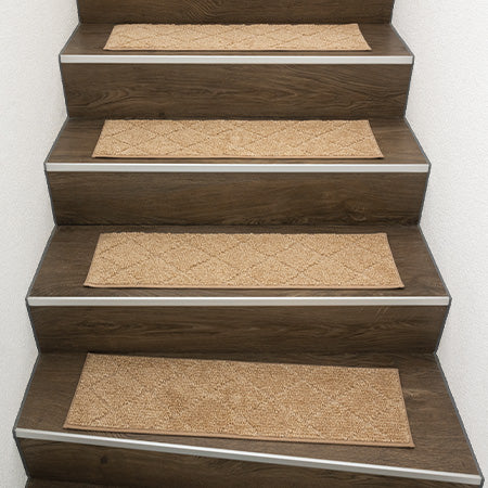 Treppenmatten beige