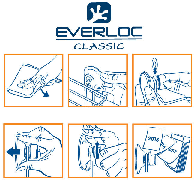 EVERLOC Haken-Set 2er-Set klein