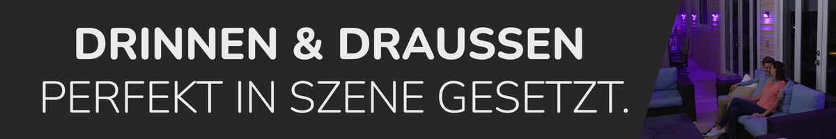 Beleuchtung für Innen- & Außenbereich