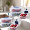 Livington Push&Vac Vakuum-Frischhaltedosen-Set 1 + 1 GRATIS