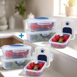 Livington Push&Vac Vakuum-Frischhaltedosen-Set 1 + 1 GRATIS