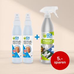 Super-Spar-Set IZA Effect Anti Fuß- & Nagelpilz Spray 1+1 + IZA Fresh