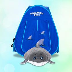 Hideaway Pets Kuscheltier mit entnehmbarem Spielzelt 