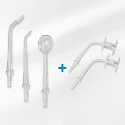 CorpCare MiracleSmile Spezial-Mundreinigungs-Set 3tlg + H-förmige Reinigungsaufsätze 2tlg