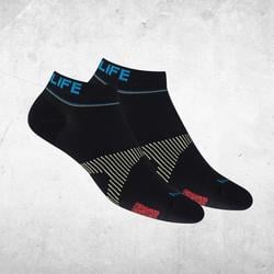 NeuroSocks Athletic NoShow Socken schwarz