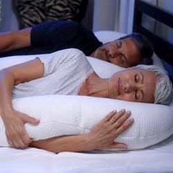 Dreamolino SwanPillow ergonomisches Seitenschläferkissen 1+1 GRATIS