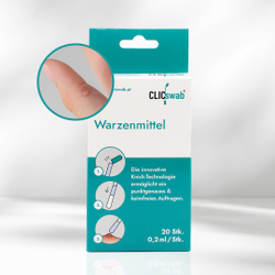 CLICswab Warzenmittel