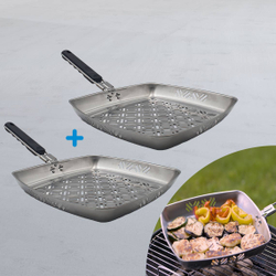 Livington GrillZilla BBQ Grillpfanne 1+1 GRATIS