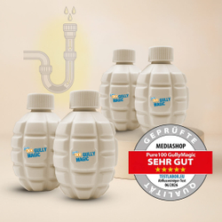 pure100 GullyMagic hochwirksames Abflussreiniger-Granulat 2+2 GRATIS