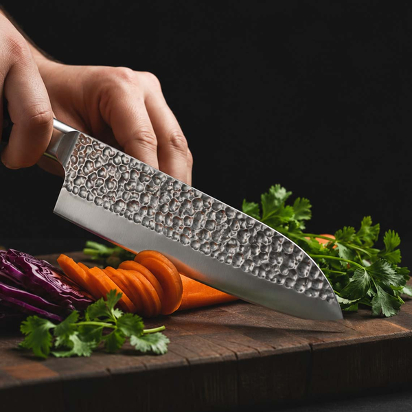 Livington TitanKnife Messerset 2x Chefmesser, Schälmesser & Mehrzweckmesser