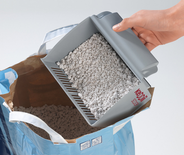 Keddiiscoop Reinigungsschaufel 6in1 grau / 1+1 / Upsell Catbox by Skoon 