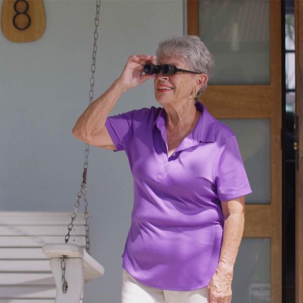 Zoom Optics Pro Vergrößerungsgläser mit integriertem Fernglas