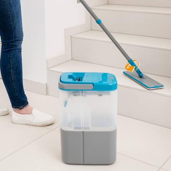 Livington Everclean Mop mit elektrischer Frischwasserpumpe