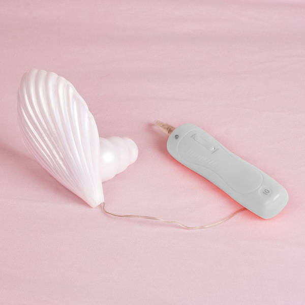 Liebesmuschel mit Fernbedienung inkl. Batterien